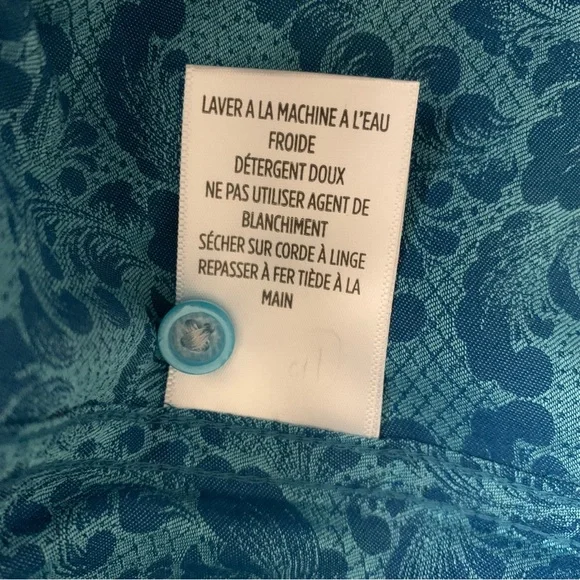 Robert Graham Button Down Shirt NWT Short Sleeve Size Large - Picture 7 of 10